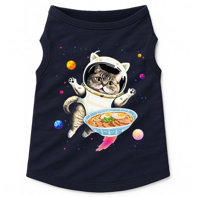 Astronaut Cat In Space With Ramen Noodles Galaxy Cat Doggie Tank