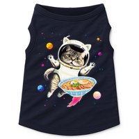 Astronaut Cat In Space With Ramen Noodles Galaxy Cat Doggie Tank