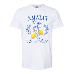 Amalfi Coast Iitaly Social Club Travel Trip Vacation Lemon Softstyle CVC T-Shirt