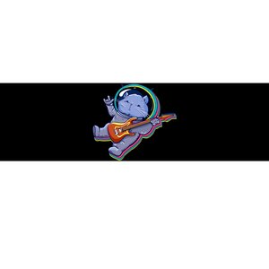 Astronaut Cat In Space Guitar Bumper Sticker