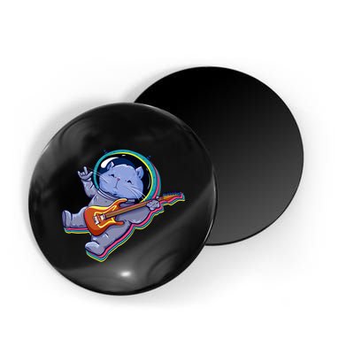 Astronaut Cat In Space Guitar Magnet