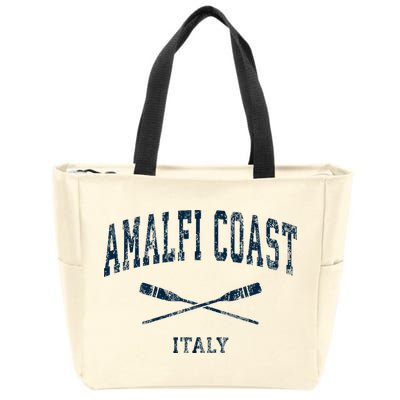 Amalfi Coast Italy Vintage Nautical Paddles Sports Oars Zip Tote Bag