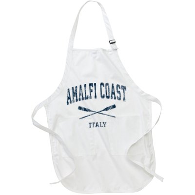 Amalfi Coast Italy Vintage Nautical Paddles Sports Oars Apron