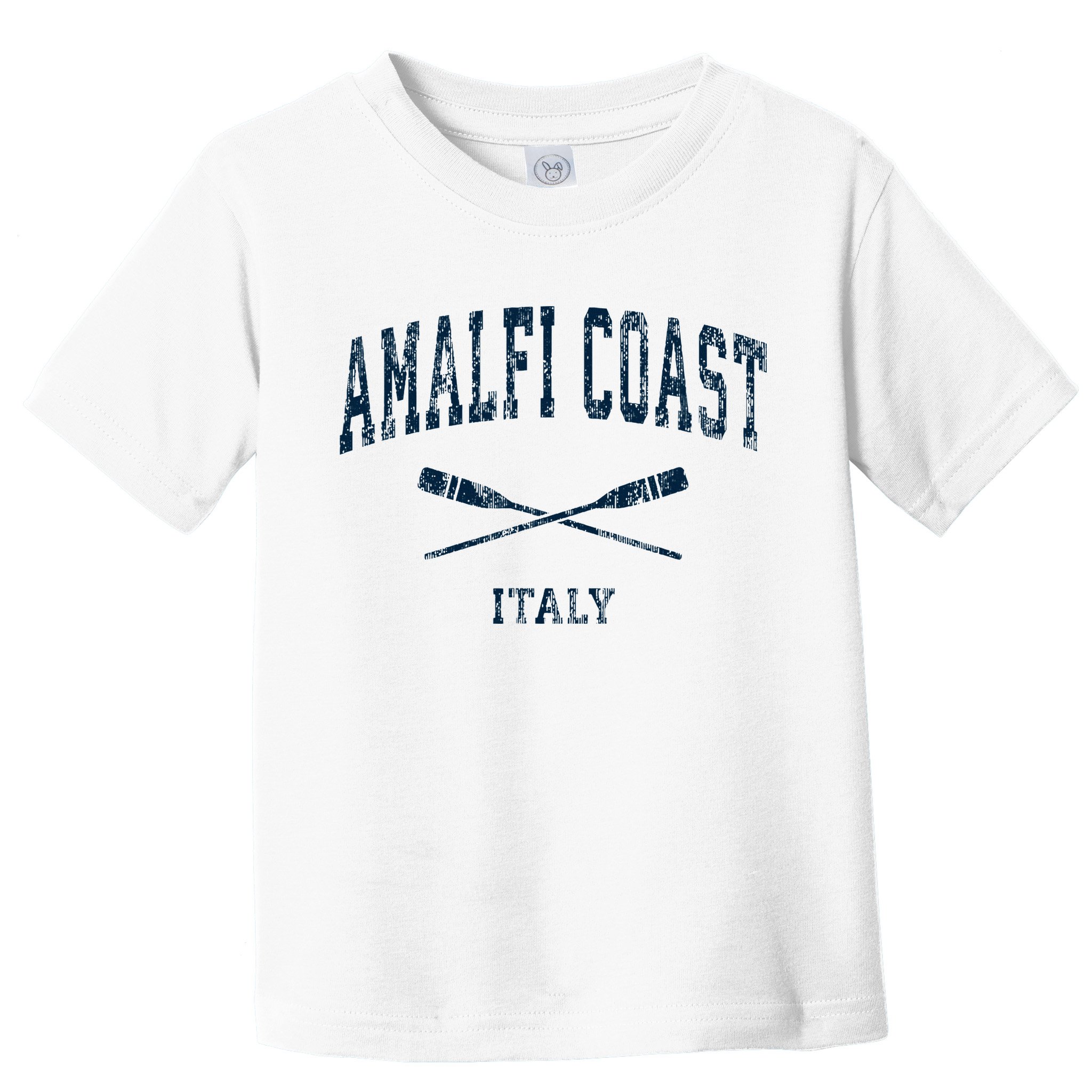 Amalfi Coast Italy Vintage Nautical Paddles Sports Oars Toddler T-Shirt