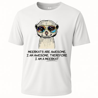 Awesome Cartoon I am a Meerkat for Meerkat Lovers Performance Shirt