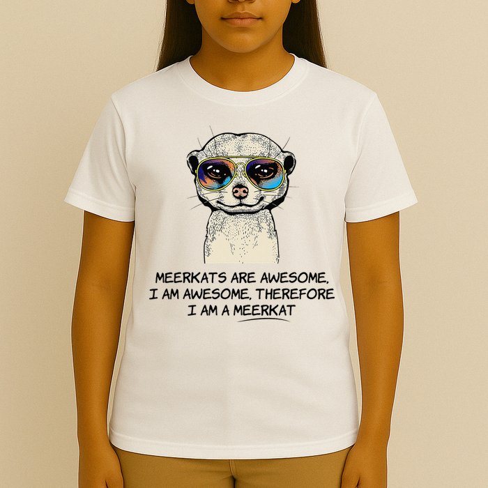 Awesome Cartoon I am a Meerkat for Meerkat Lovers T-Shirt