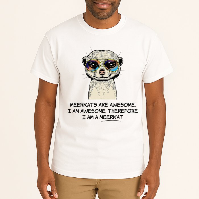 Awesome Cartoon I am a Meerkat for Meerkat Lovers Tall T-Shirt