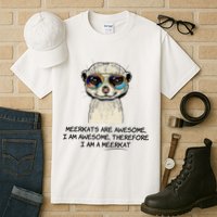 Awesome Cartoon I am a Meerkat for Meerkat Lovers Tall T-Shirt