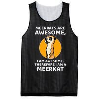 Awesome Cartoon I Am A Meerkat For Meerkat Lovers Mesh Reversible Basketball Jersey Tank