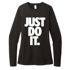 Awesome Cool Just Do It Womens CVC Long Sleeve Shirt