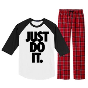 Awesome Cool Just Do It Raglan Sleeve Pajama Set