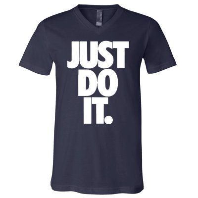 Awesome Cool Just Do It V-Neck T-Shirt