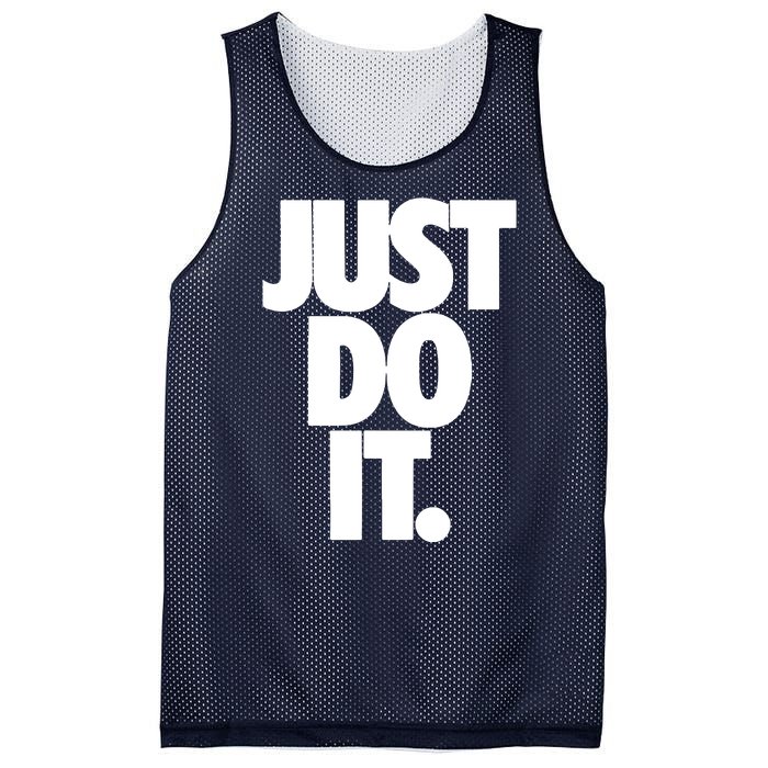 Awesome Cool Just Do It Mesh Reversible Basketball Jersey Tank