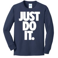 Awesome Cool Just Do It Kids Long Sleeve Shirt