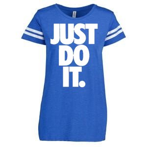 Awesome Cool Just Do It Enza Ladies Jersey Football T-Shirt