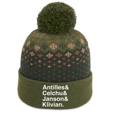 Antilles Celchu Janson Klivian The Baniff Cuffed Pom Beanie