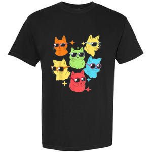 Awesome Cat Kitty Lovers Funny Gift Garment-Dyed Heavyweight T-Shirt