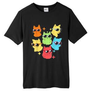 Awesome Cat Kitty Lovers Funny Gift Tall Fusion ChromaSoft Performance T-Shirt