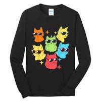 Awesome Cat Kitty Lovers Funny Gift Tall Long Sleeve T-Shirt