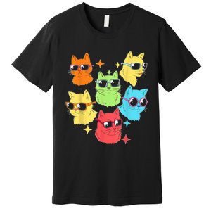 Awesome Cat Kitty Lovers Funny Gift Premium T-Shirt