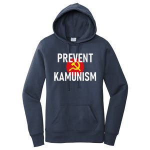 Anti Communist Kamala Harris Prevent Kamunism Women's Pullover Hoodie