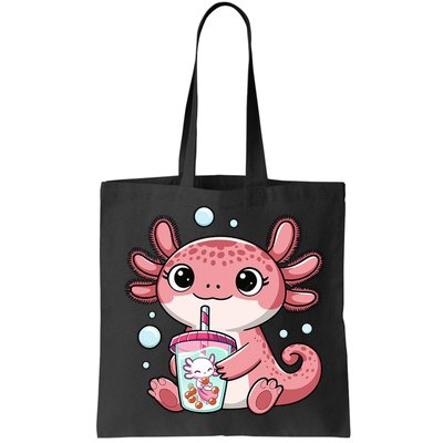 Axolotl Cute Kawaii Anime Boba Tea Bag