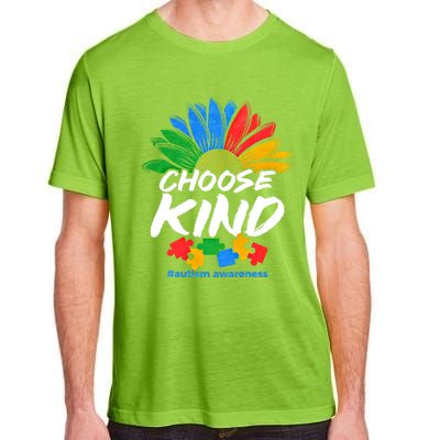 Autismn Choose Kind Autism Awareness Gift Adult ChromaSoft Performance T-Shirt