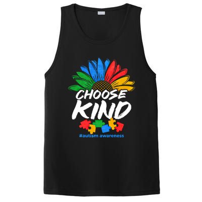 Autismn Choose Kind Autism Awareness Gift PosiCharge Competitor Tank