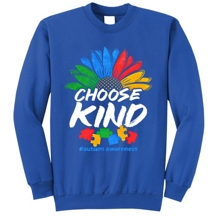 Autismn Choose Kind Autism Awareness Gift Sweatshirt