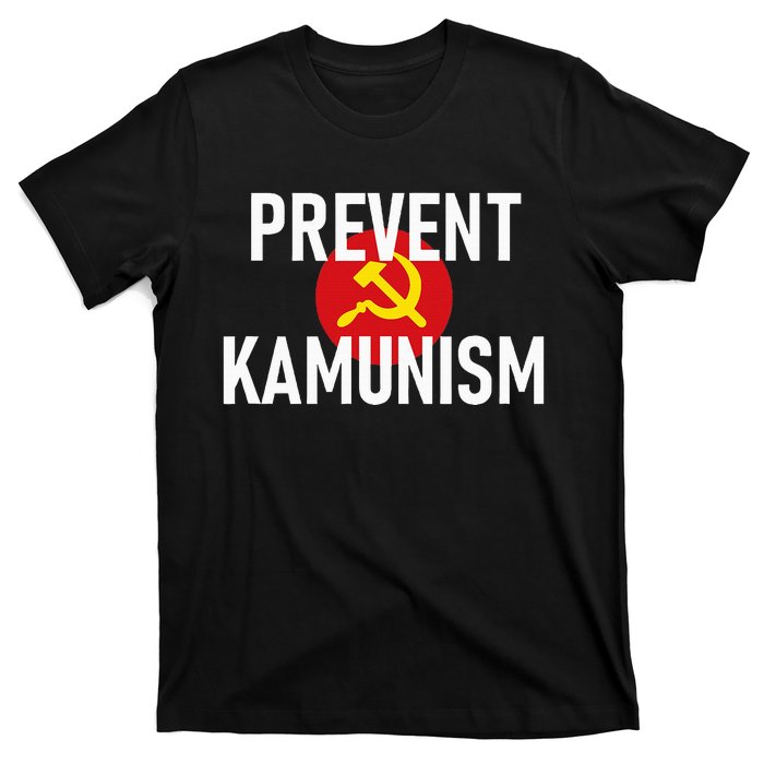 Anti Communist Kamala Harris Prevent Kamunism T-Shirt