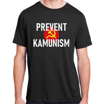 Anti Communist Kamala Harris Prevent Kamunism Adult ChromaSoft Performance T-Shirt