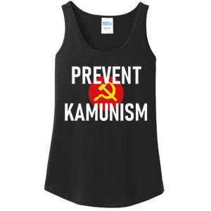 Anti Communist Kamala Harris Prevent Kamunism Ladies Essential Tank