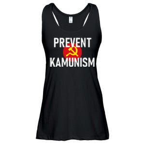 Anti Communist Kamala Harris Prevent Kamunism Ladies Essential Flowy Tank