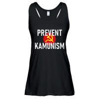 Anti Communist Kamala Harris Prevent Kamunism Ladies Essential Flowy Tank