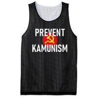 Anti Communist Kamala Harris Prevent Kamunism Mesh Reversible Basketball Jersey Tank