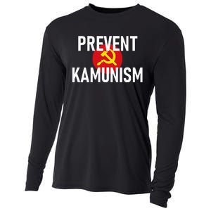 Anti Communist Kamala Harris Prevent Kamunism Cooling Performance Long Sleeve Crew