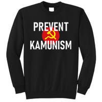 Anti Communist Kamala Harris Prevent Kamunism Tall Sweatshirt