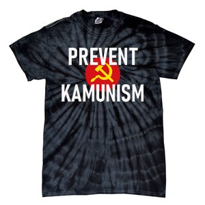 Anti Communist Kamala Harris Prevent Kamunism Tie-Dye T-Shirt