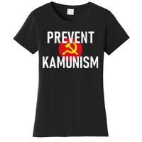 Anti Communist Kamala Harris Prevent Kamunism Women's T-Shirt