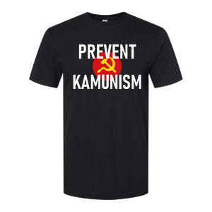 Anti Communist Kamala Harris Prevent Kamunism Softstyle CVC T-Shirt