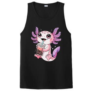 Axolotl Cute Kawaii Anime Boba Tea Gift PosiCharge Competitor Tank