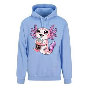 Axolotl Cute Kawaii Anime Boba Tea Gift Unisex Surf Hoodie