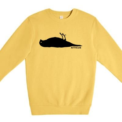 Atticus Crow Logo Premium Crewneck Sweatshirt