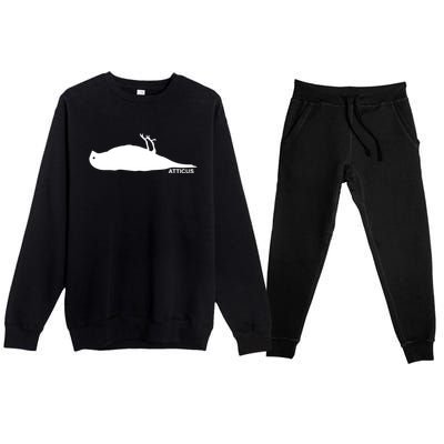 Atticus Crow Logo Premium Crewneck Sweatsuit Set