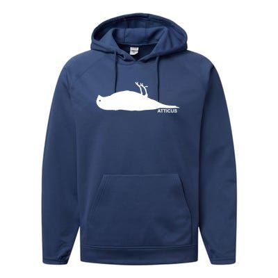 Atticus Crow Logo Performance Fleece Hoodie