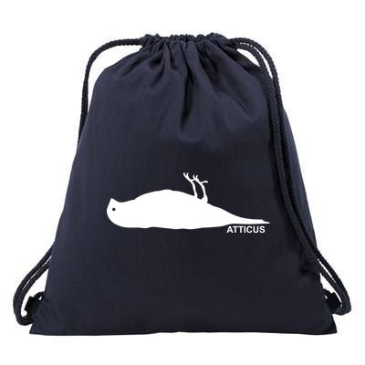 Atticus Crow Logo Drawstring Bag