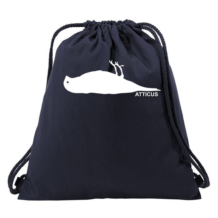 Atticus Crow Logo Drawstring Bag