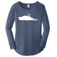 Atticus Crow Logo Women's Perfect Tri Tunic Long Sleeve Shirt