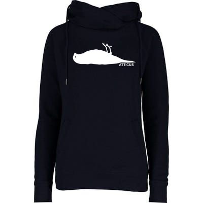 Atticus Crow Logo Womens Funnel Neck Pullover Hood