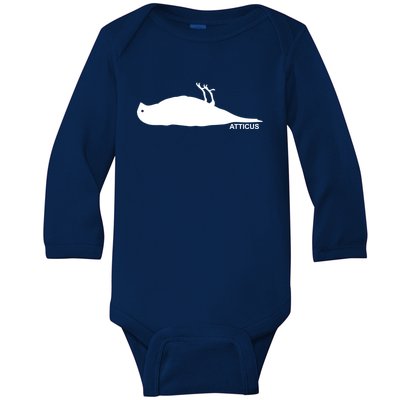 Atticus Crow Logo Baby Long Sleeve Bodysuit